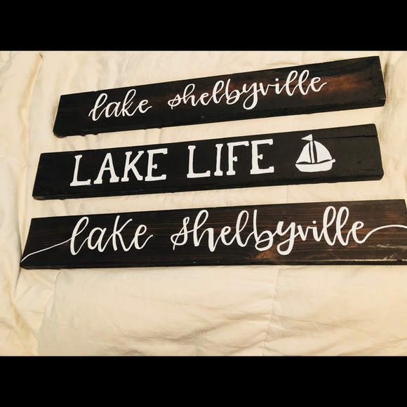 Painted custom wood signs - Picture 2 of 4